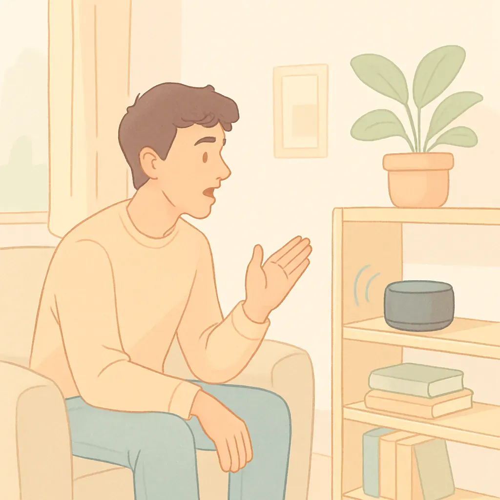 Schéma explicatif des webhooks IFTTT activant des appareils domotiques à distance.